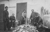 stacking pelts